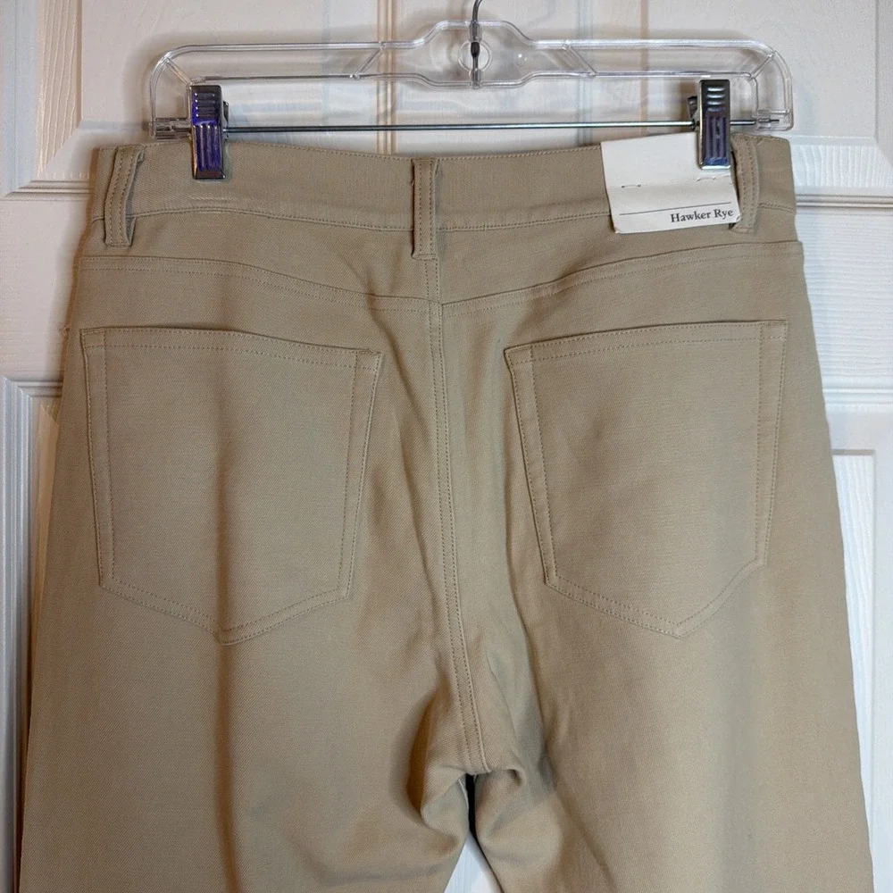 NWT Hawker Rye Jeans Mens 31 x 30 Tan Slim Fit Stretch Straight Twill Chino